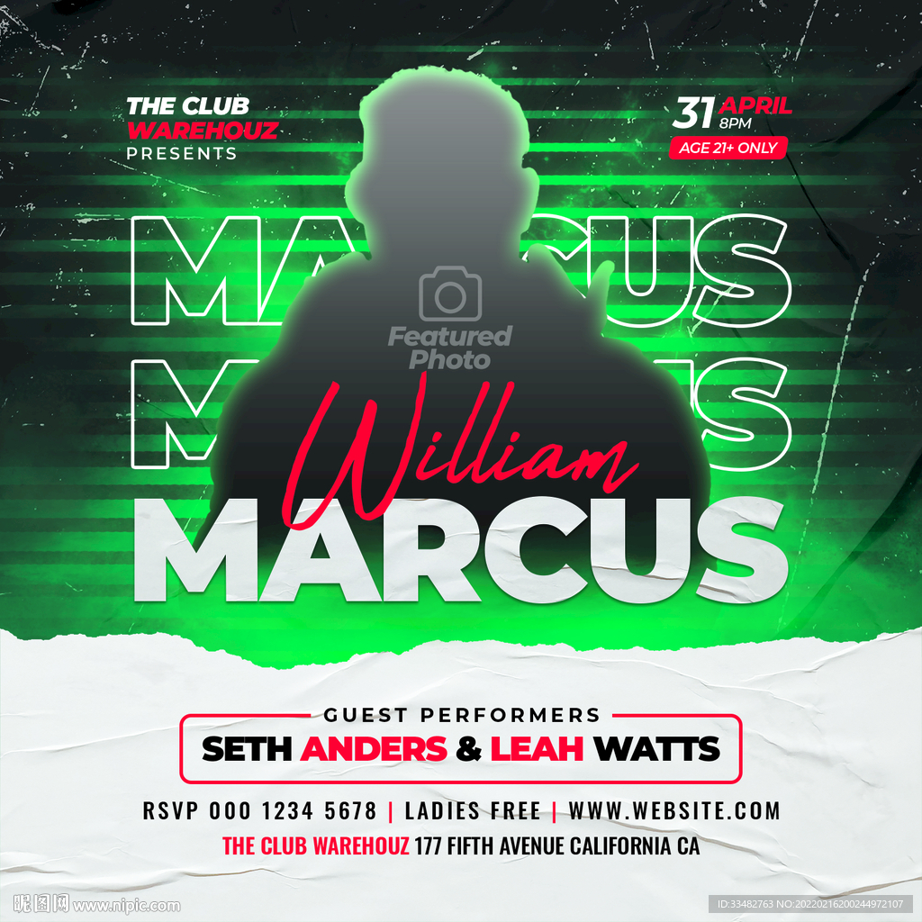 潮流个性艺术海报