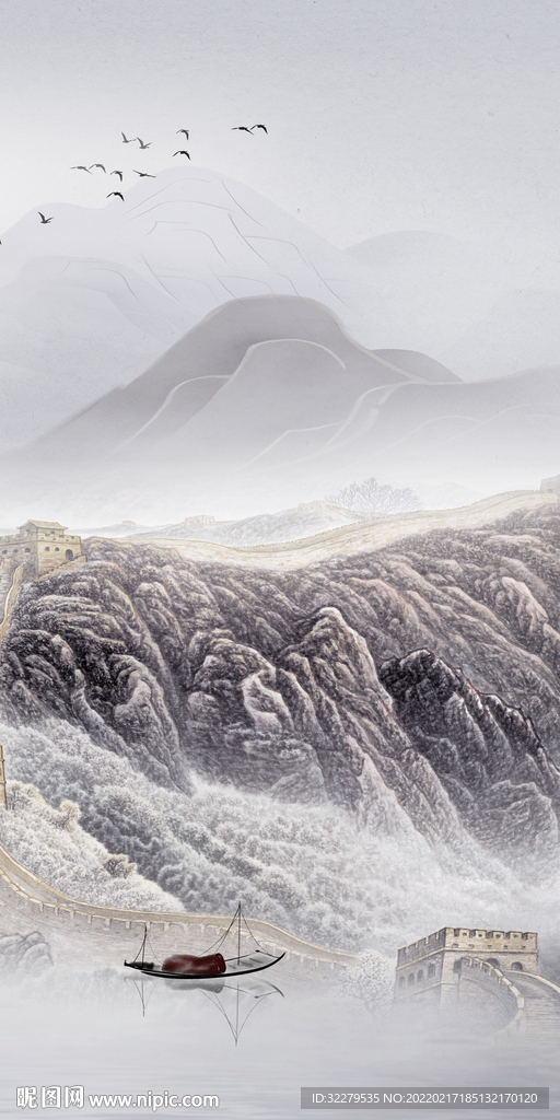 大气 最新中式玄关 TIF分层