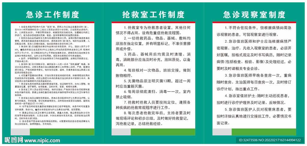 医院急诊室制度