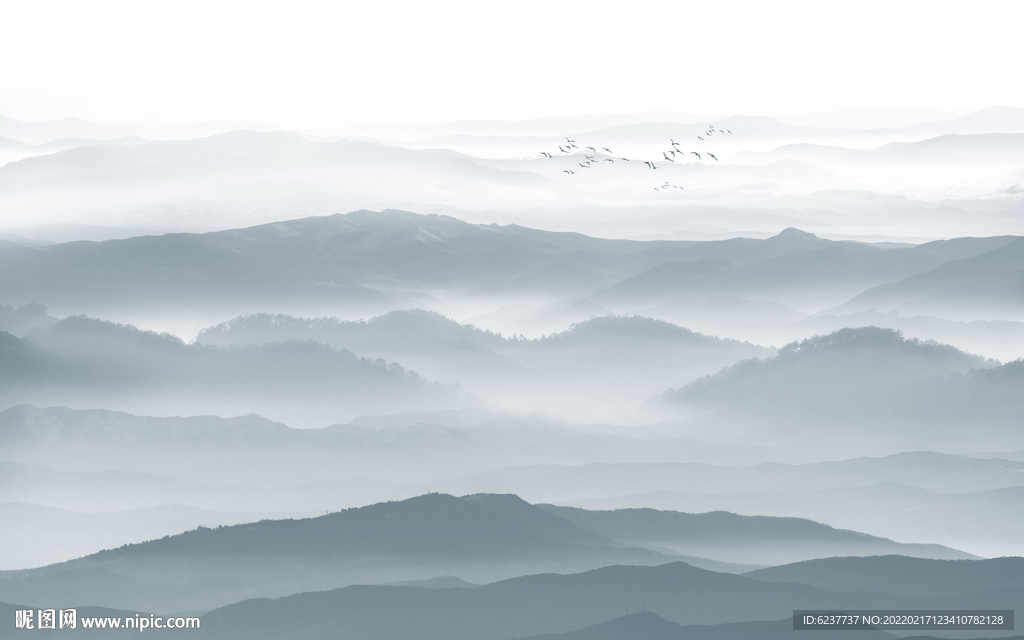 新中式山水画