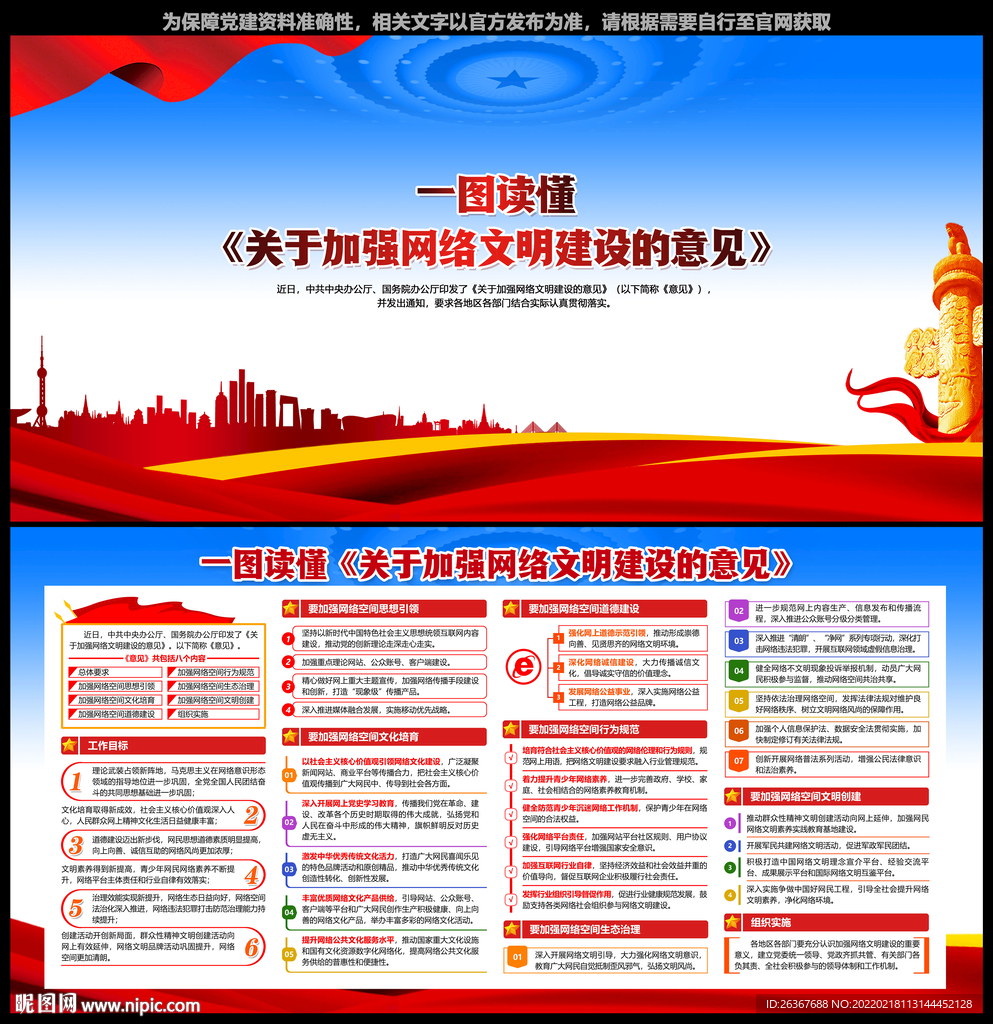 关于加强网络文明建设的意见