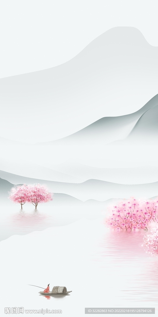 意境中式简约玄关 tif分层