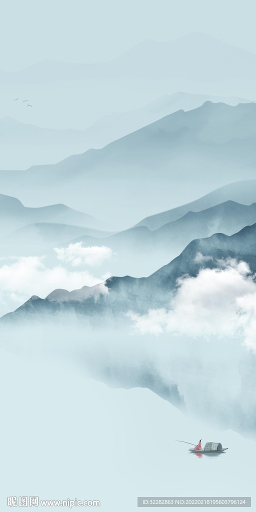 新款中式简约玄关 tif分层