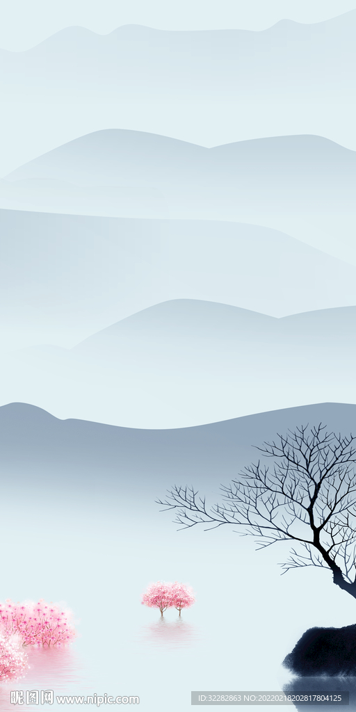 现代 高清中式玄关 tif分层