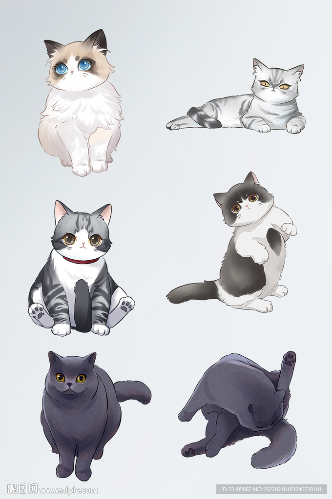 IP形象可爱猫猫