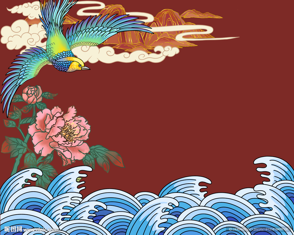 原创国潮插画
