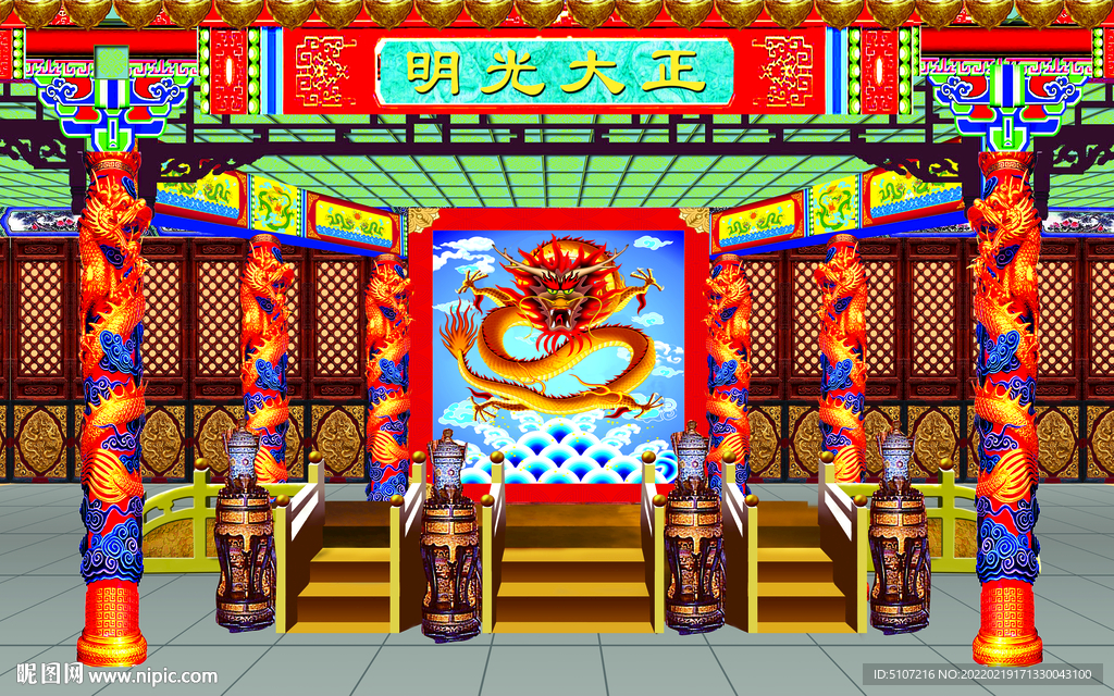 戏剧戏曲金殿图
