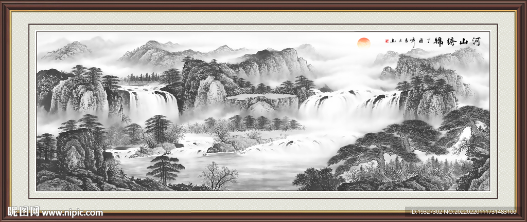 国画水墨画