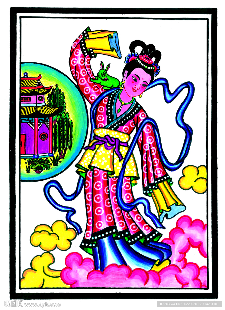 嫦娥奔月