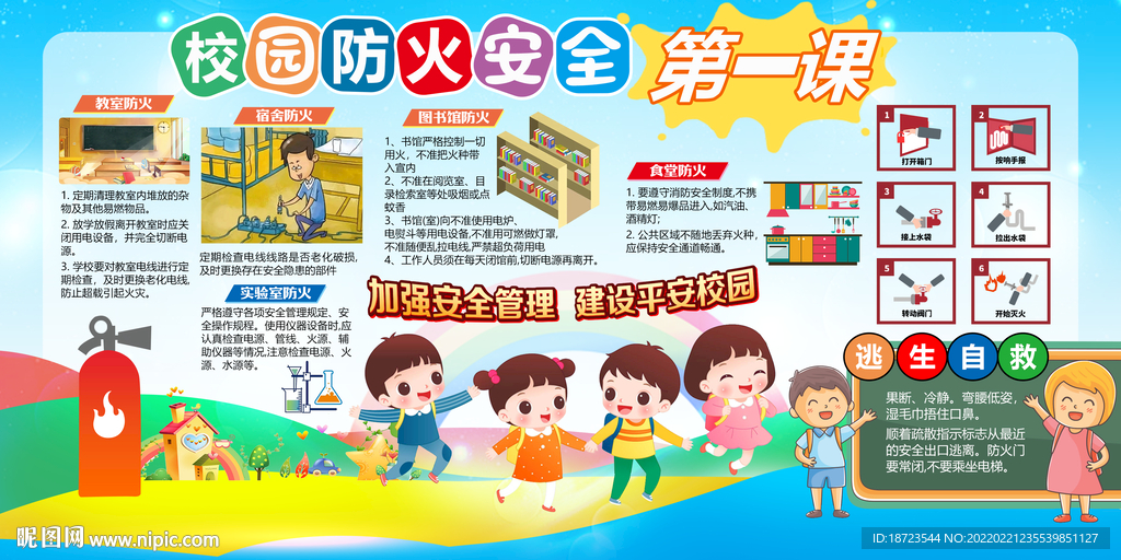 校园防火安全开学第一课