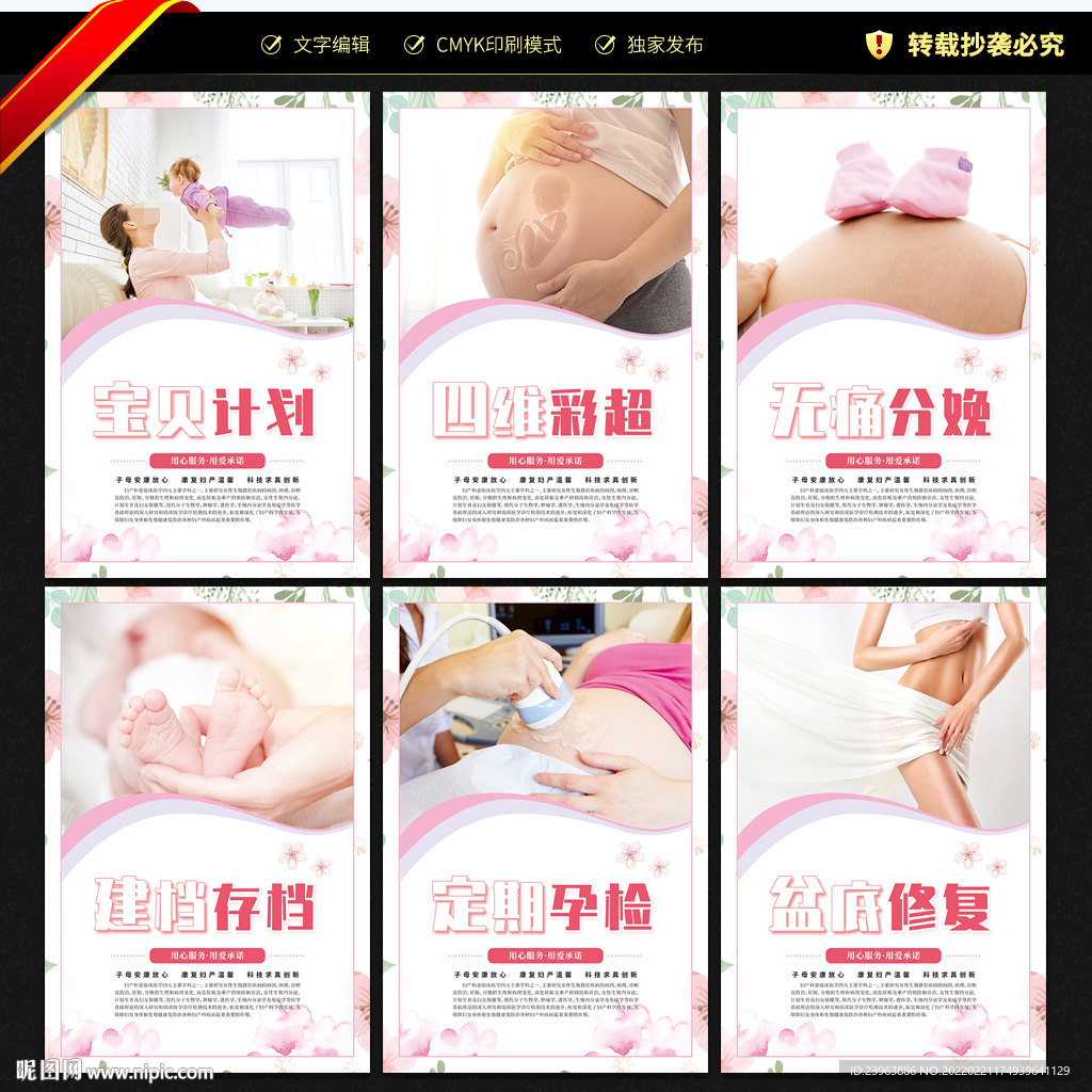 妇产科 展板