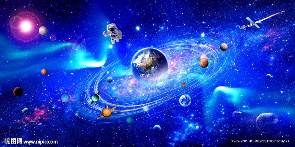 蓝色星空