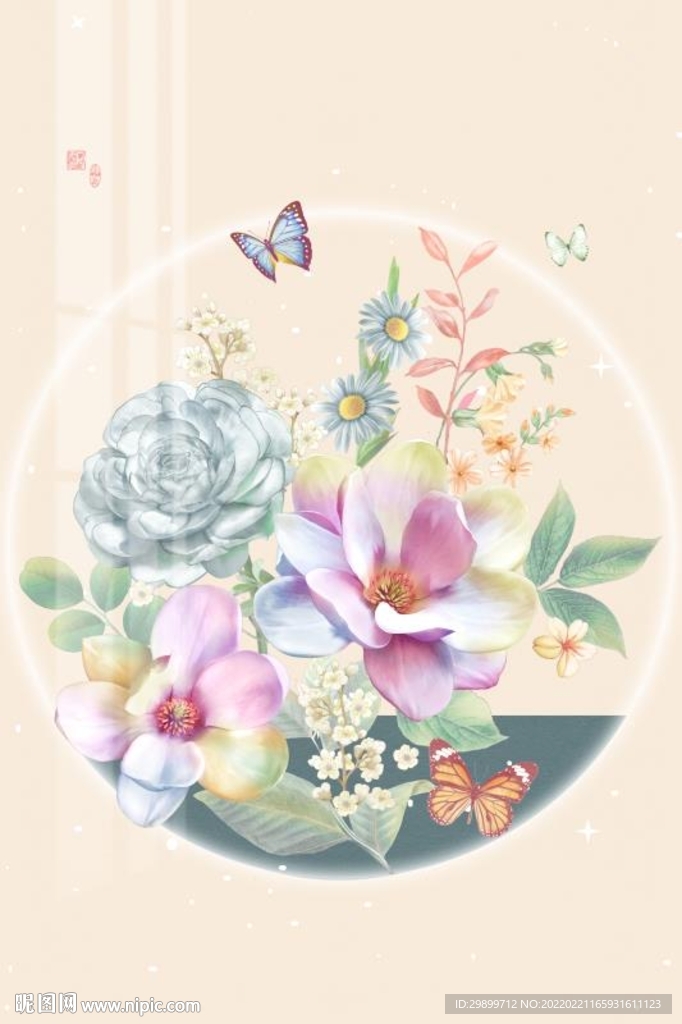 富贵牡丹花
