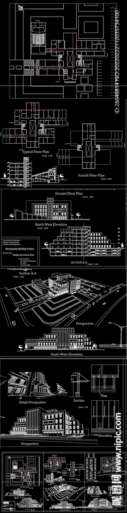 建筑CAD施工图
