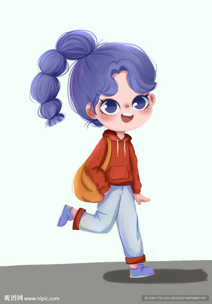 手绘插画