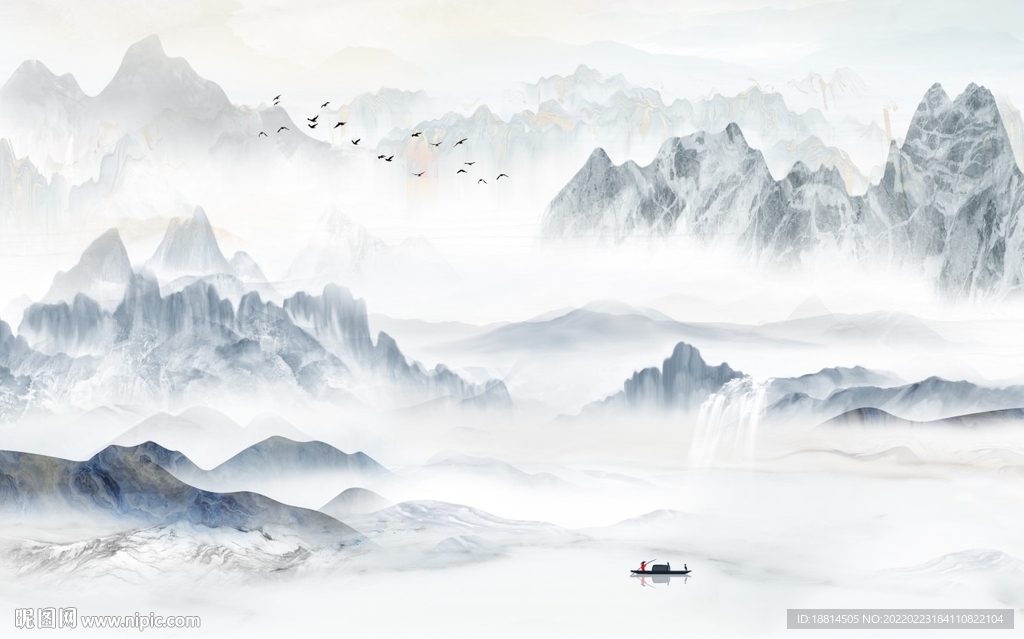 新中式背景墙