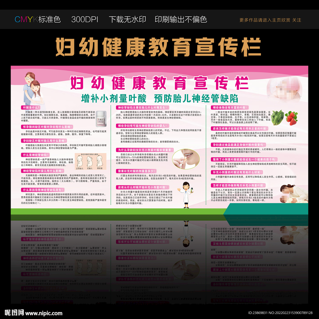 妇幼健康教育宣传栏