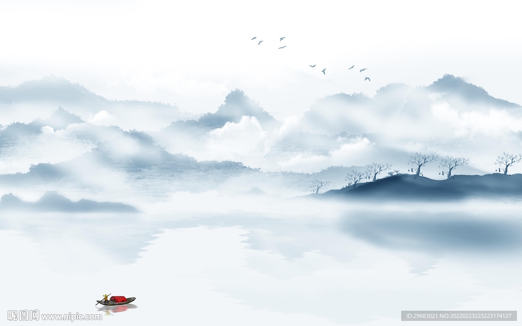 高档 别墅高端山水 TIF分层