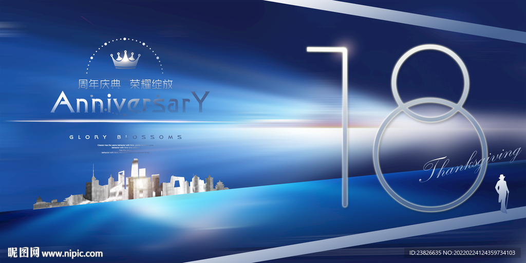 18周年