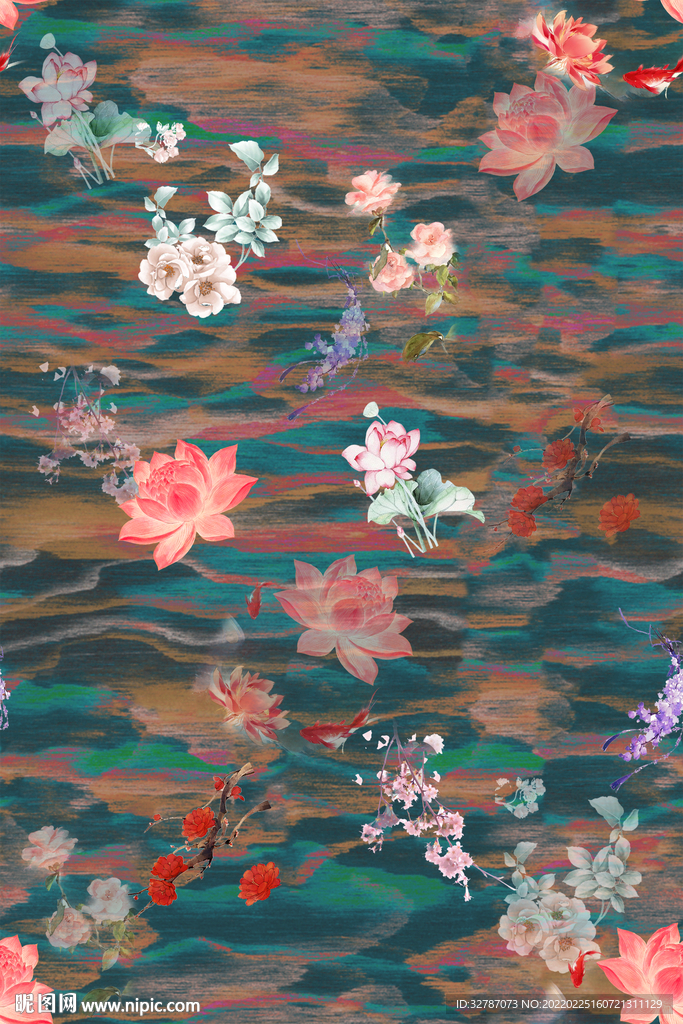 手绘花