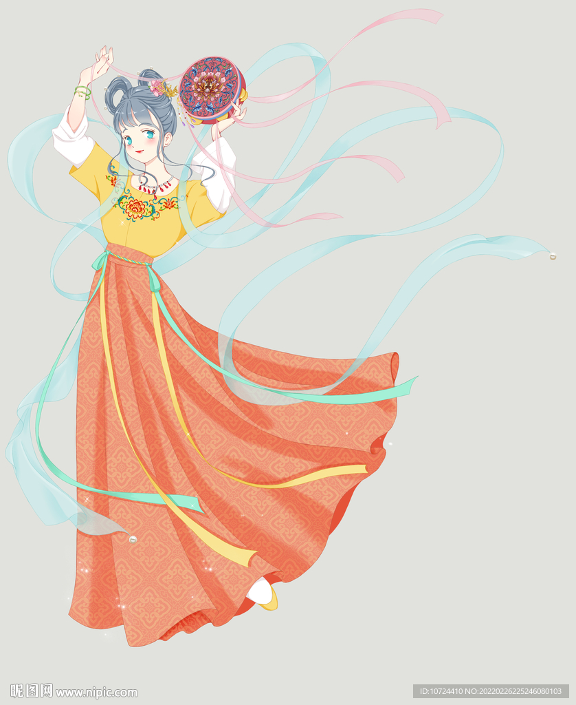 汉服敦煌少女