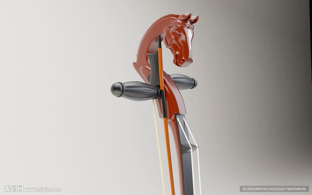 马头琴3D模型