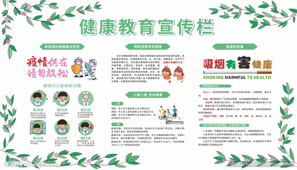 健康教育宣传栏