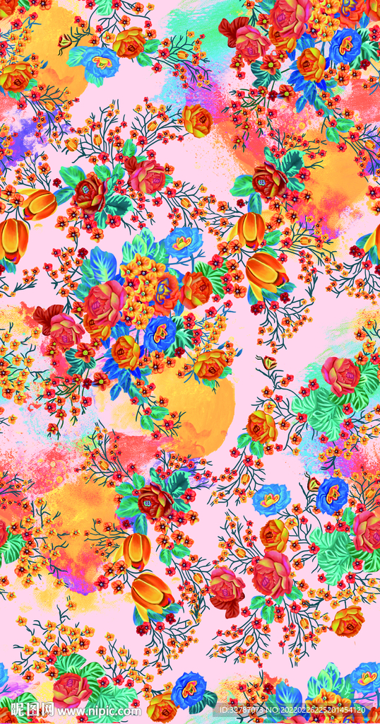 手绘花