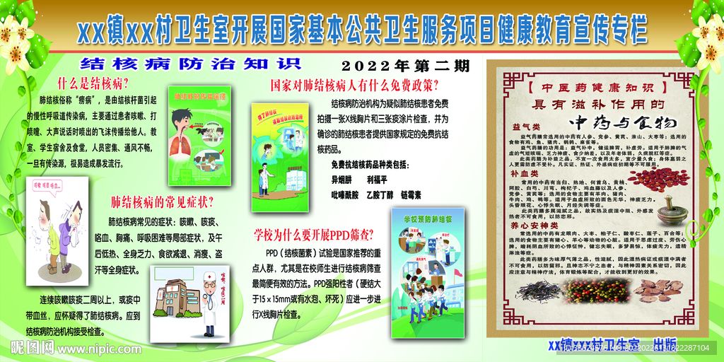健康教育结核病知识