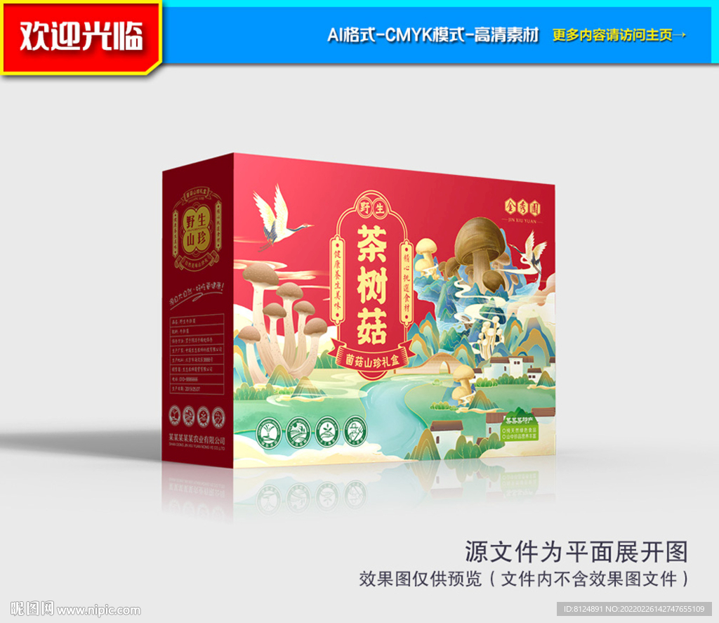 茶树菇包装 菌菇包装