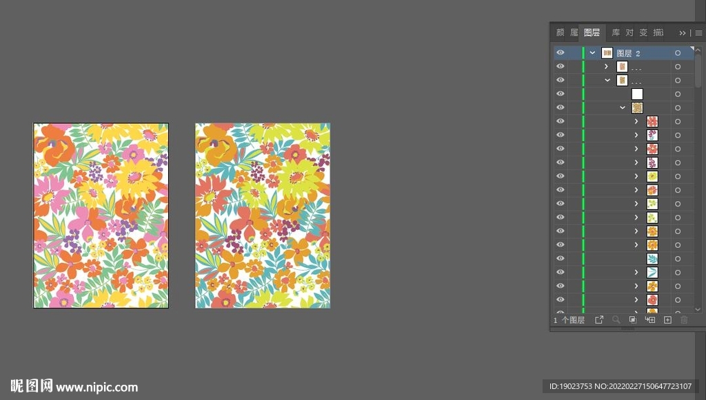 矢量flower