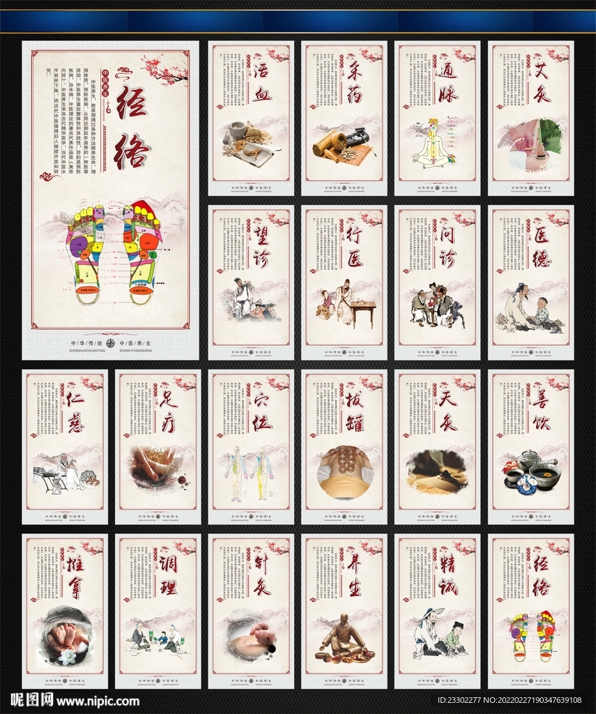 中医展板