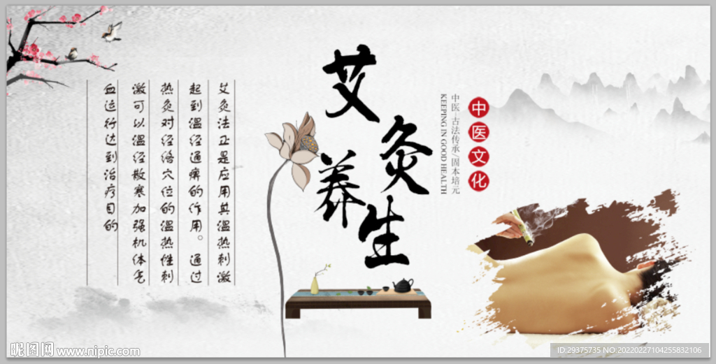 艾灸养生
