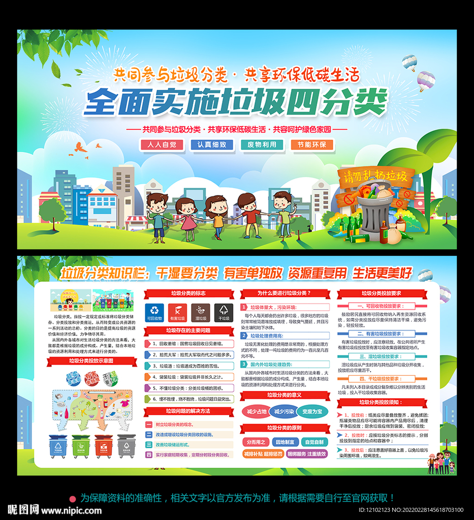 垃圾分类海报