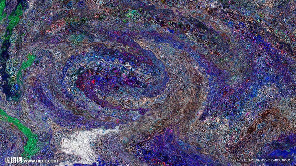 旋涡蓝色系背景