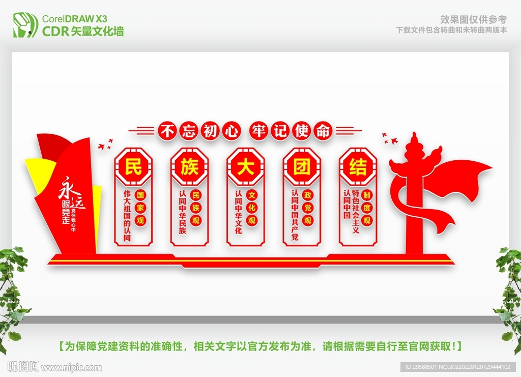 民族团结文化墙