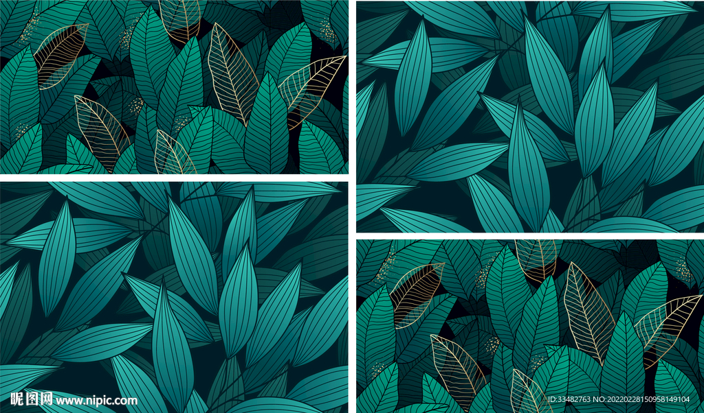 绿色植物插画