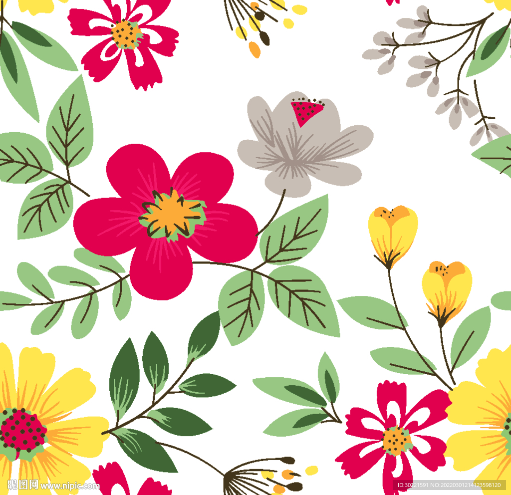 小花  小碎花