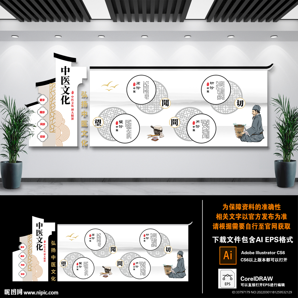 古典中医文化墙