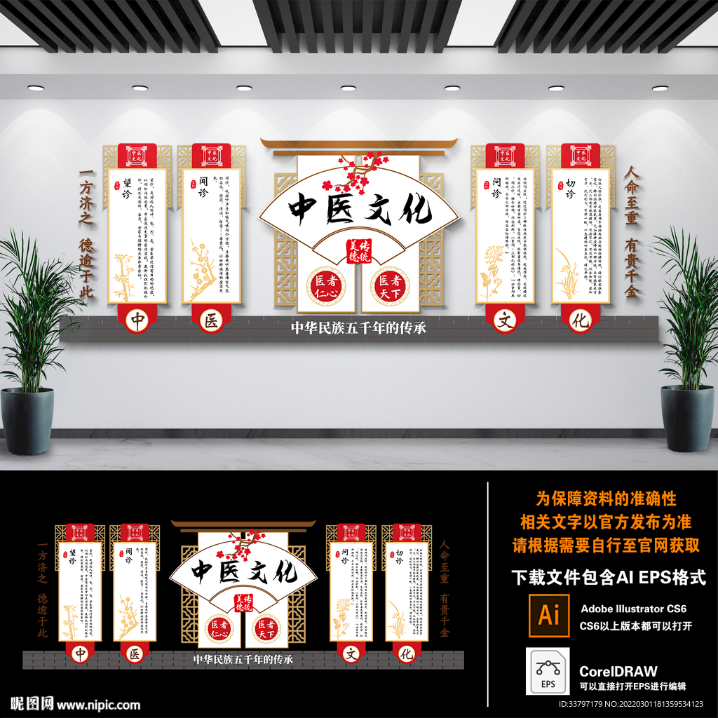 中医文化墙 