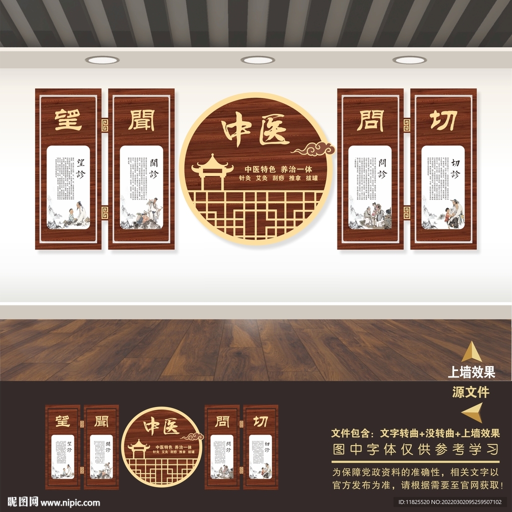 中医传统养生文化展板