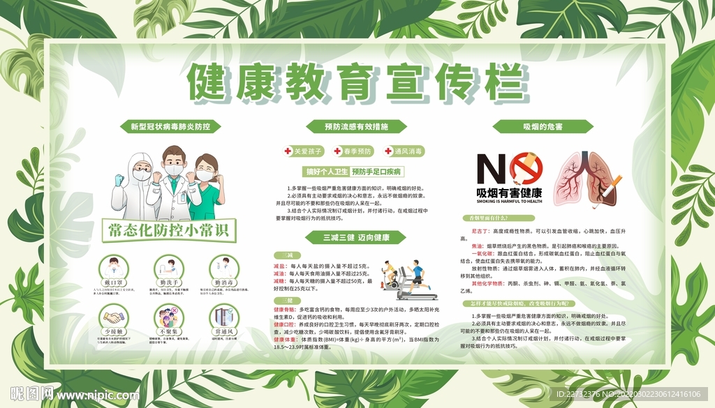 健康教育宣传栏