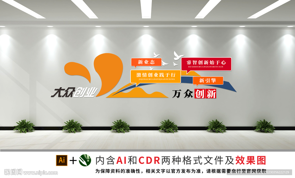 创业创新文化墙