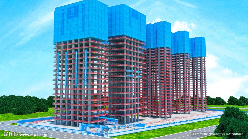 现场施工示意图