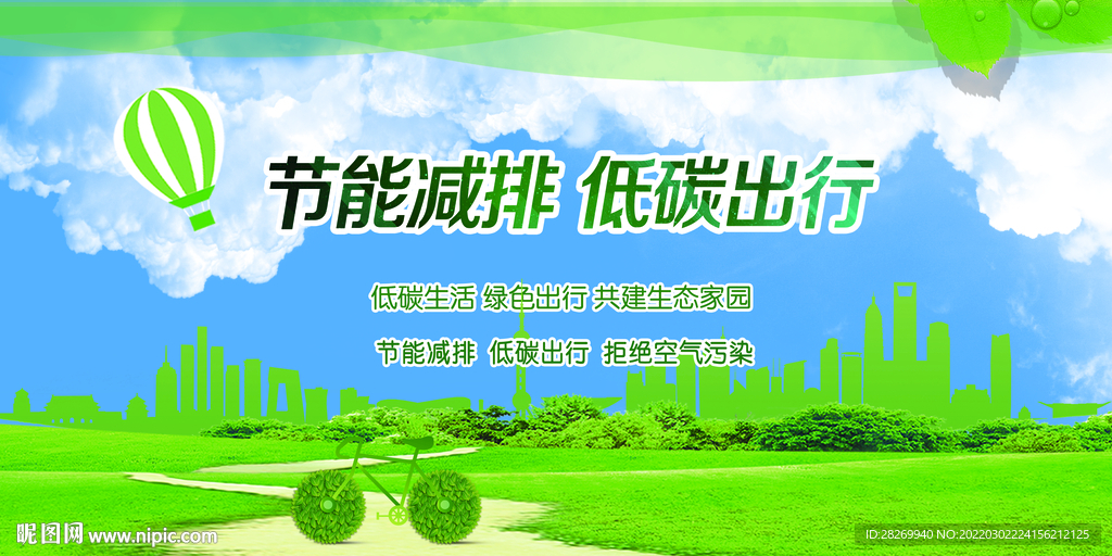 节能减排展板 