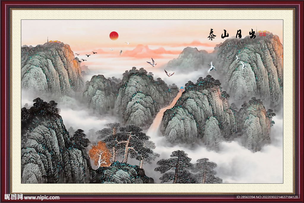 国画山水山水国画山水画