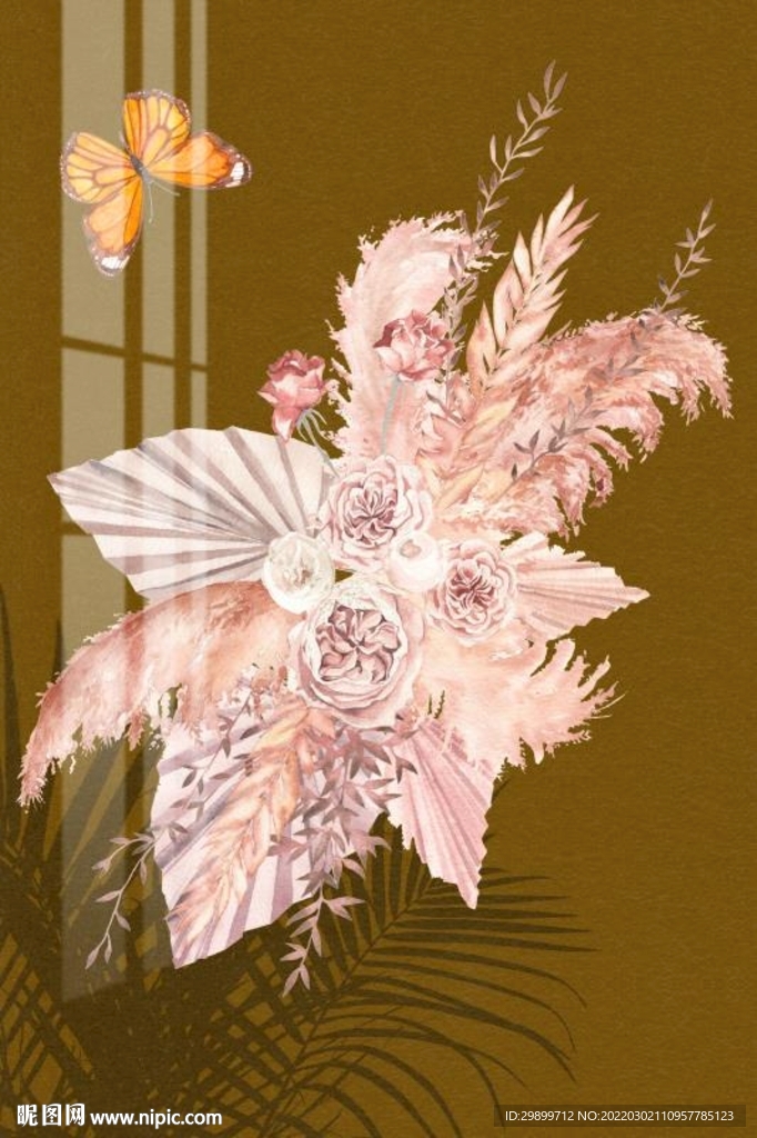热带植物叶子