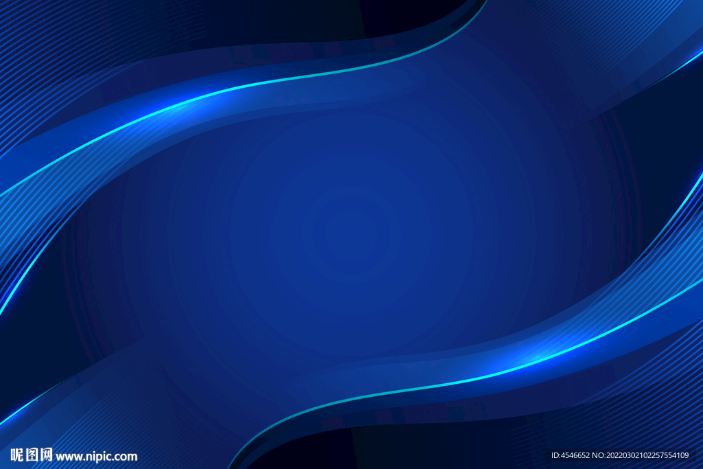 蓝色线条抽象背景