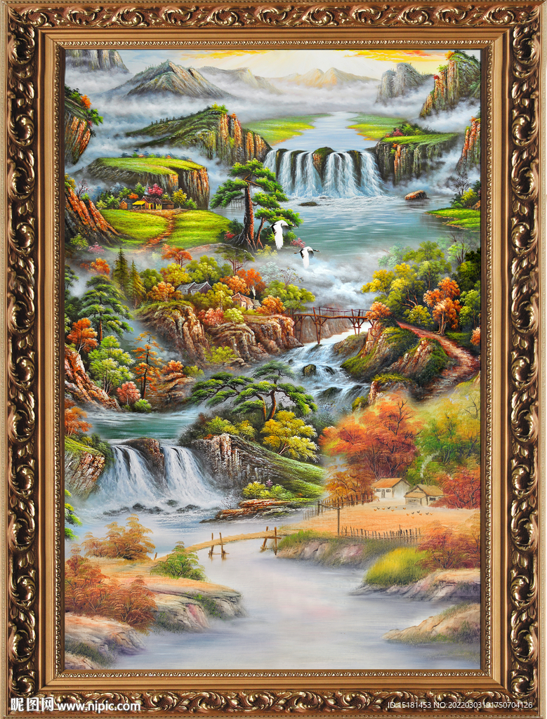 油画风景 