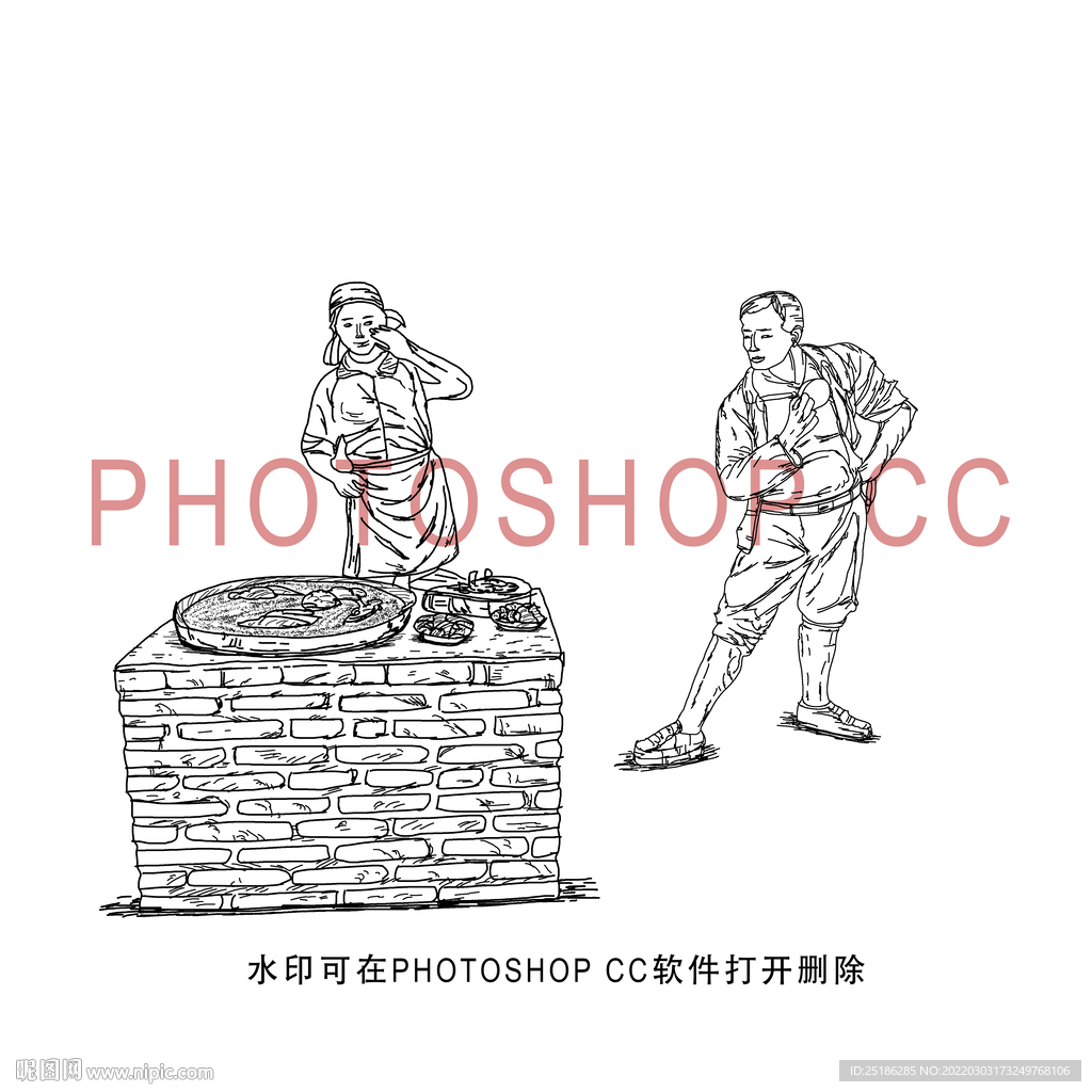 客都人家铜像
